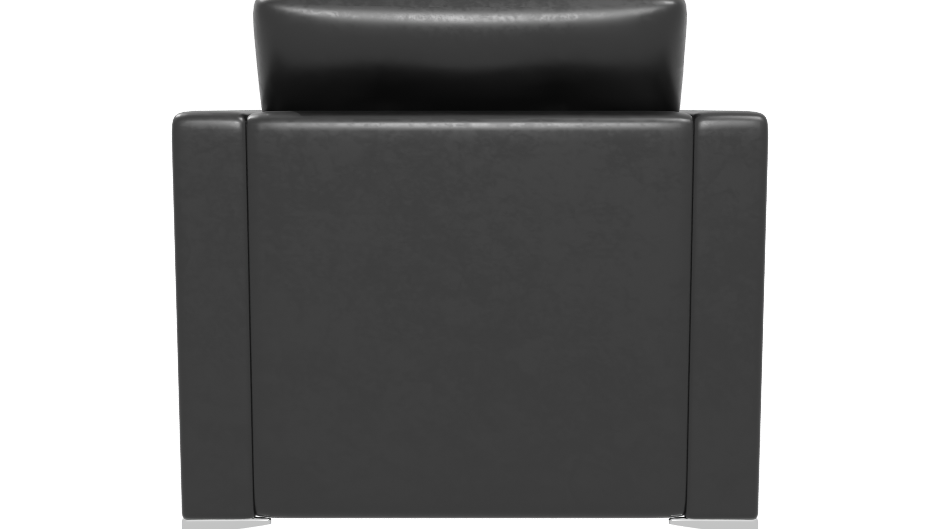 Stylish Modern Black Armchair 3D - Professional 3D Model Render 5