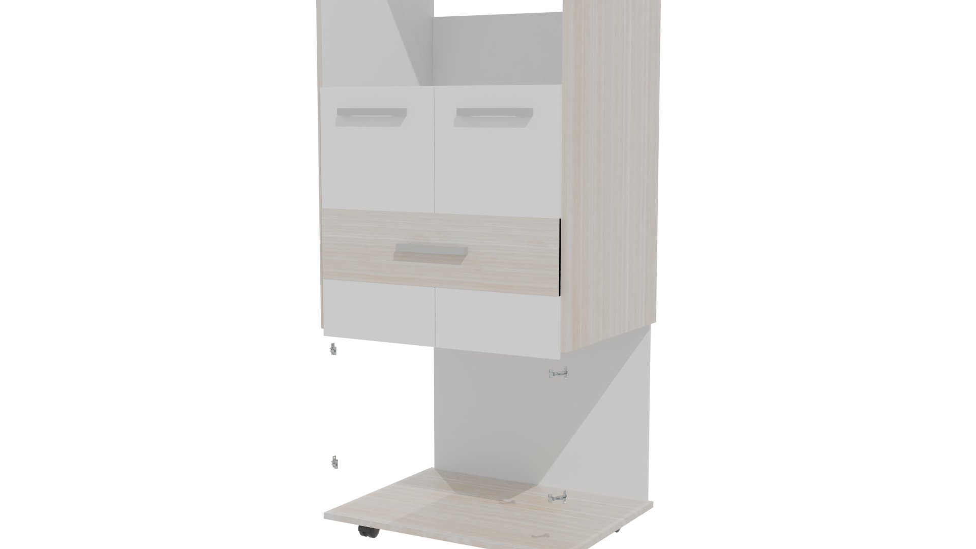 Stylish Minimalist Cabinet 3D - Professional 3D Model Render 12