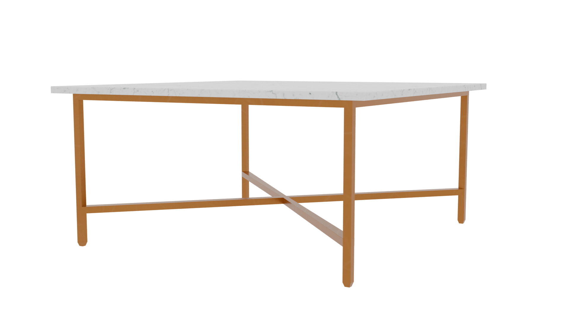 Modern Square Dining Table 3D - Professional 3D Model Render 12