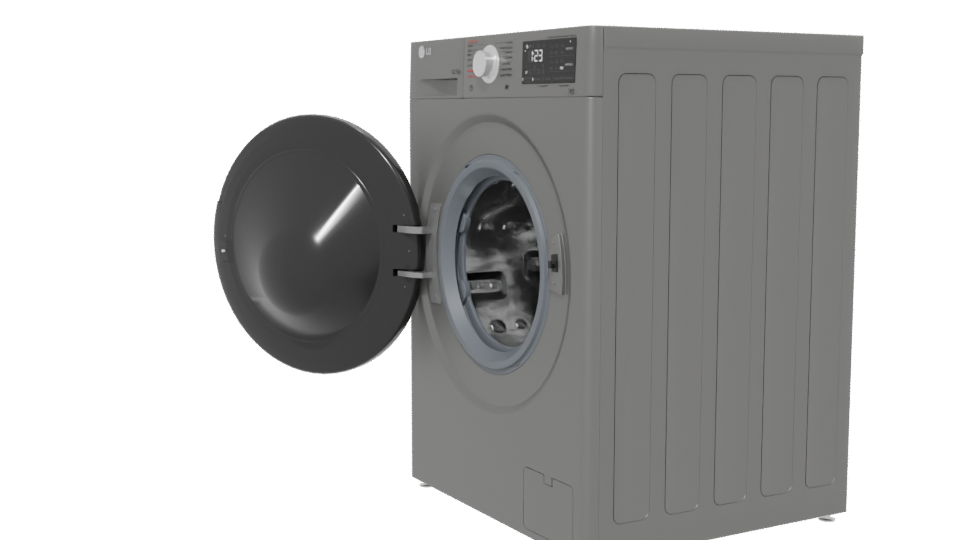 High-Efficiency Washer Model 3D - Professional 3D Model Render 13