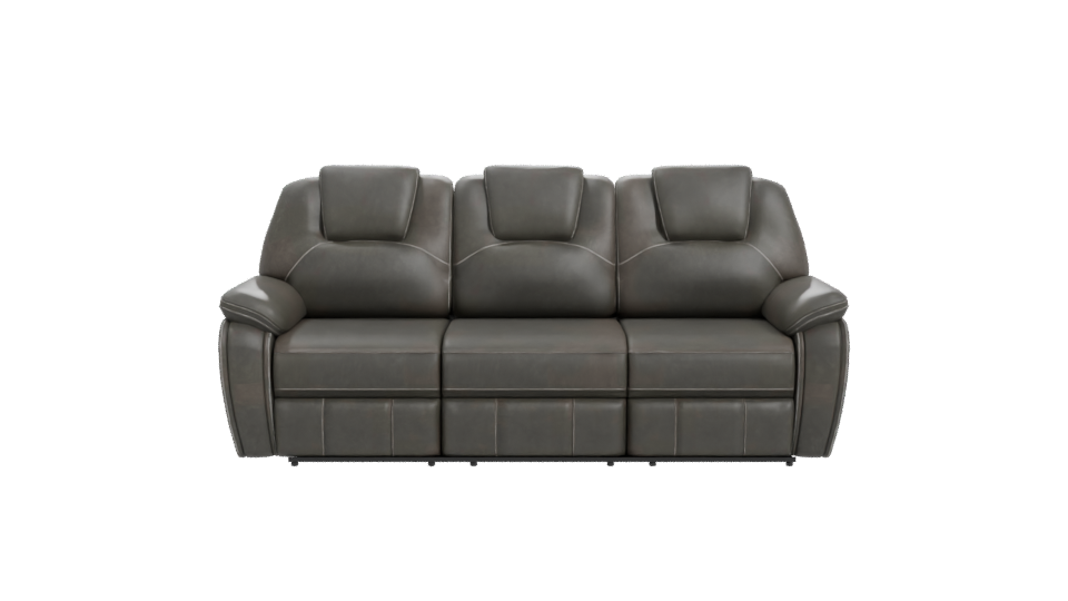 Luxury Reclining Sofa 3D Model - Professional 3D Model Render 11