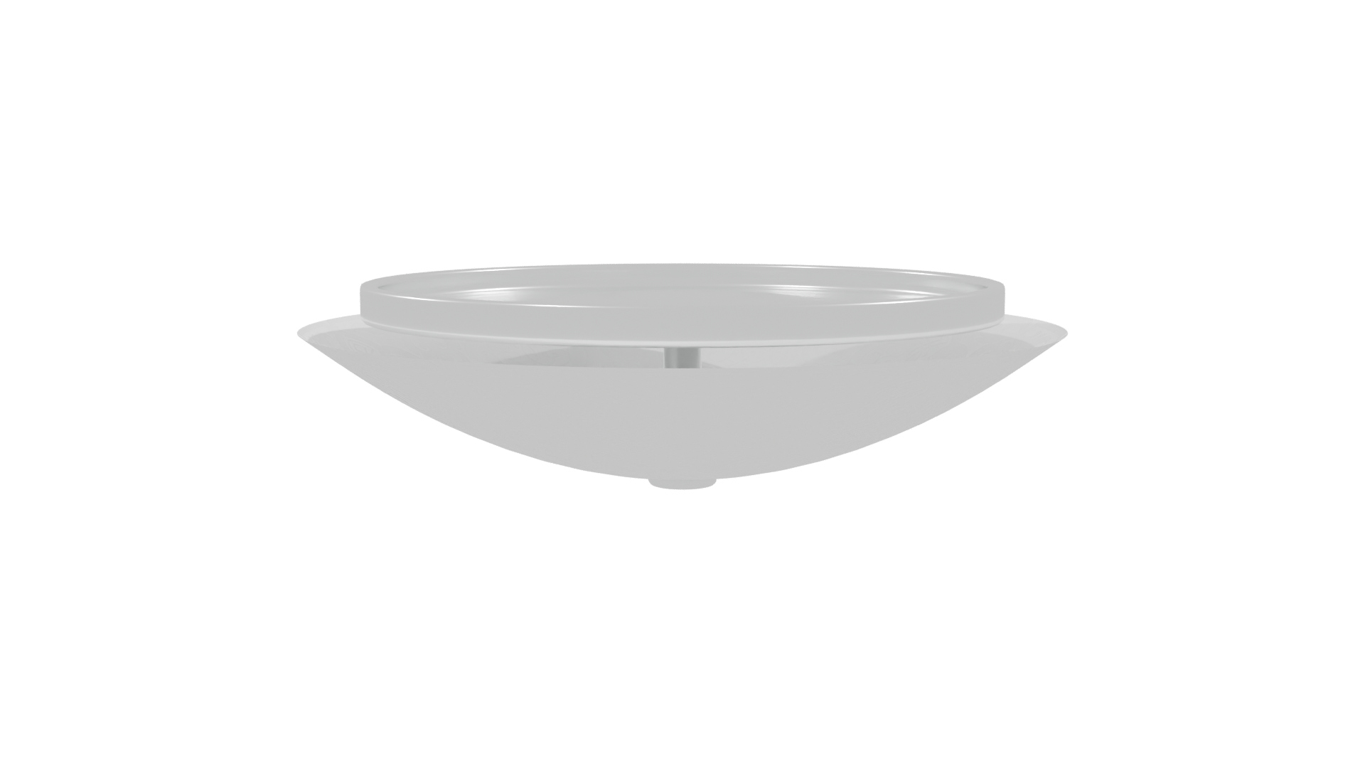 Stylish Round Metal Tray 3D - Professional 3D Model Render 9