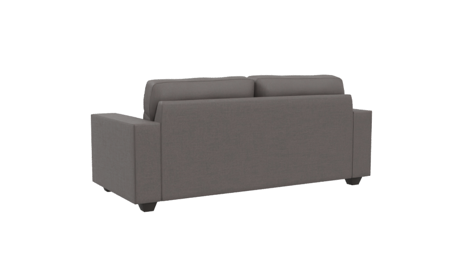 Contemporary Grey Sofa Model - Professional 3D Model Render 4