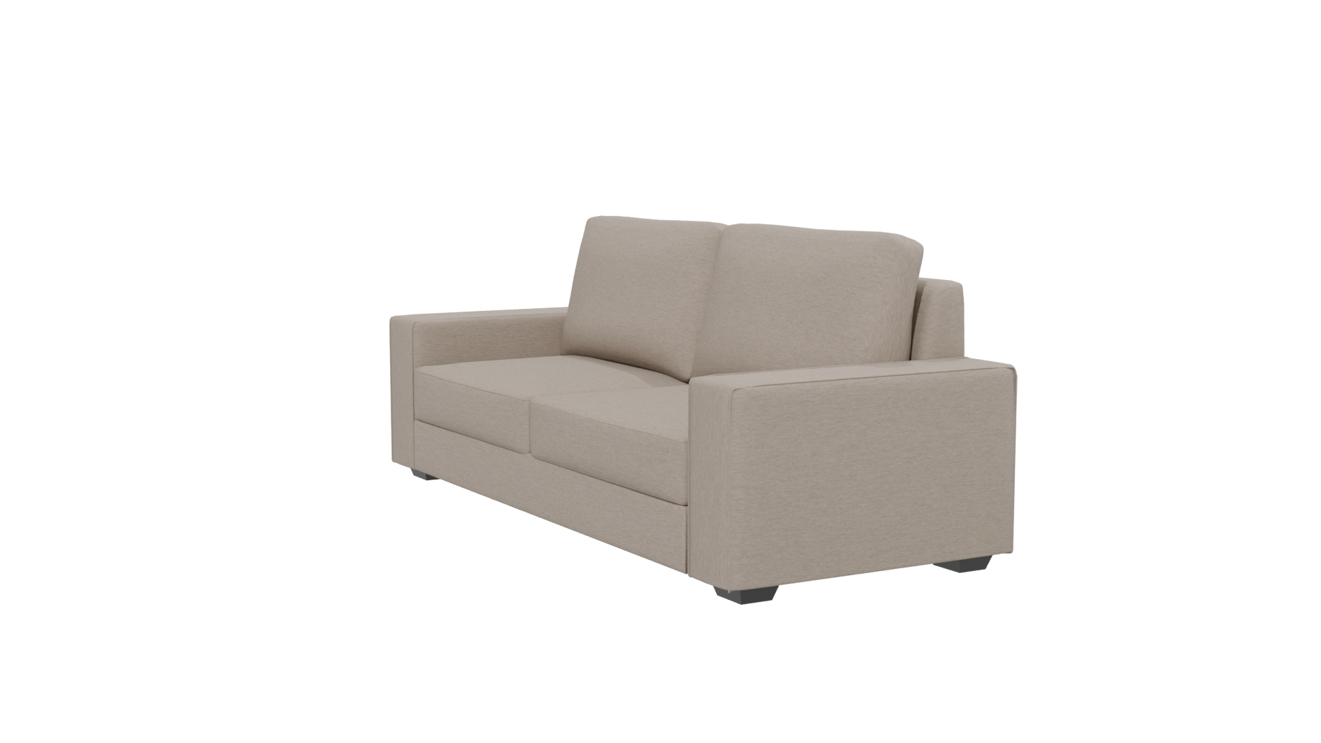 Contemporary Fabric Sofa 3D Model - Professional 3D Model Render 13