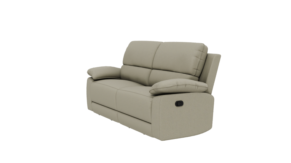 Cozy Reclining Sofa 3D Model - Professional 3D Model Render 13
