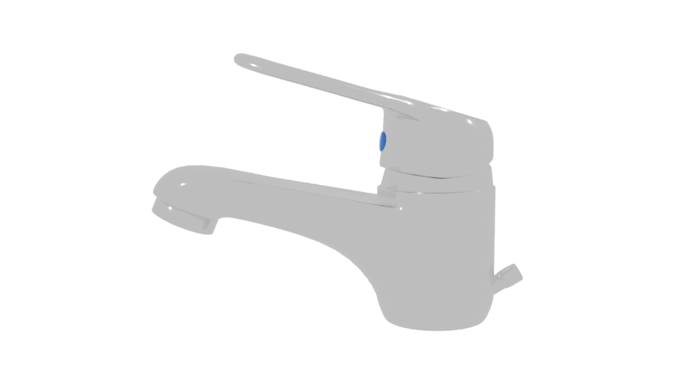 Stylized Metal Valve 3D Model - Professional 3D Model Render 2