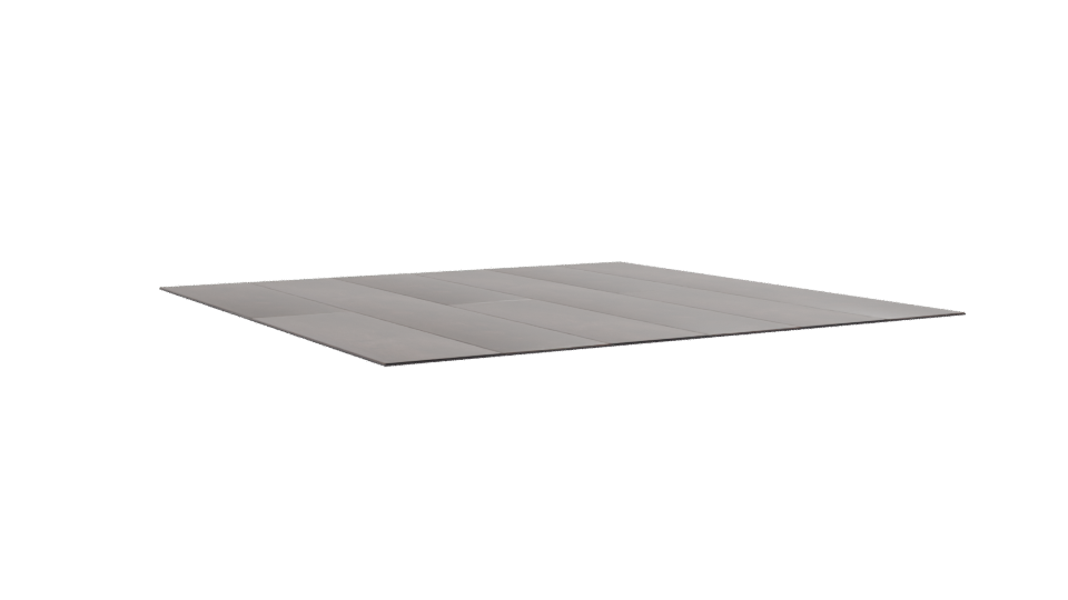 Stylish Metallic Plank 3D Model - Professional 3D Model Render 7