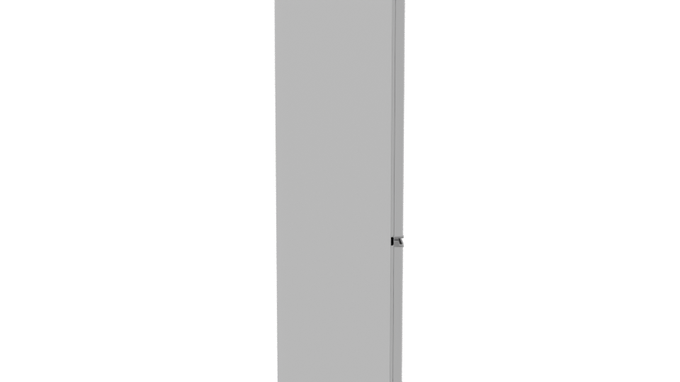 Minimalist Refrigerator 3D Model - Professional 3D Model Render 8