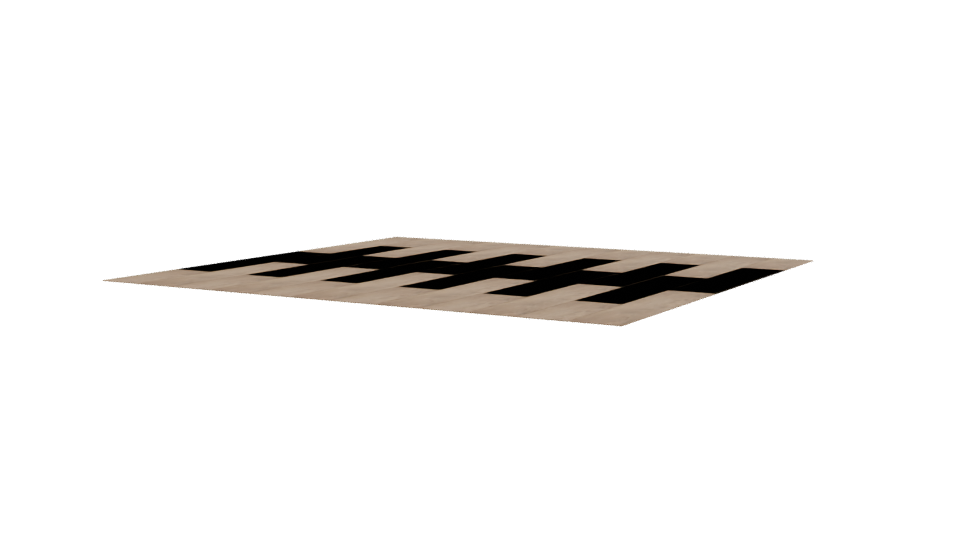 Stylized Wooden Floor 3D Model - Professional 3D Model Render 12