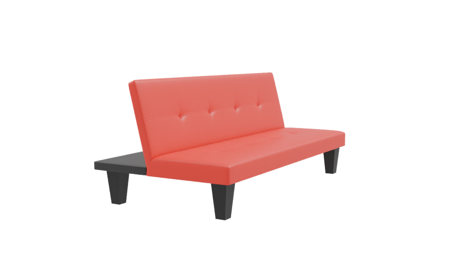 Stylish Modern Sofa Model - Professional 3D Model Render 9