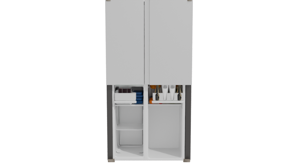 Sleek Modern Refrigerator 3D - Professional 3D Model Render 11