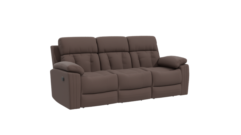 Stylish Leather Sofa 3D Model - Professional 3D Model Render 10
