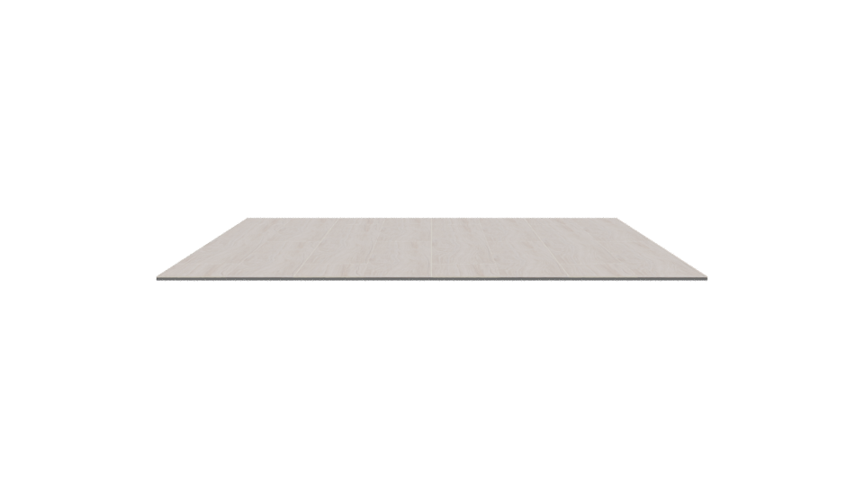 Stylish Wood Effect Floor Panel - Professional 3D Model Render 2