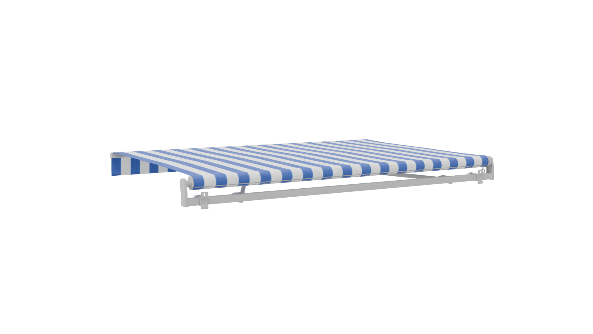 Striped Outdoor Canopy 3D Model - Professional 3D Model Render 19