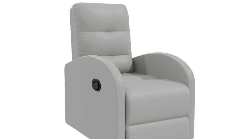 Contemporary Reclining Chair 3D - Professional 3D Model Render 10