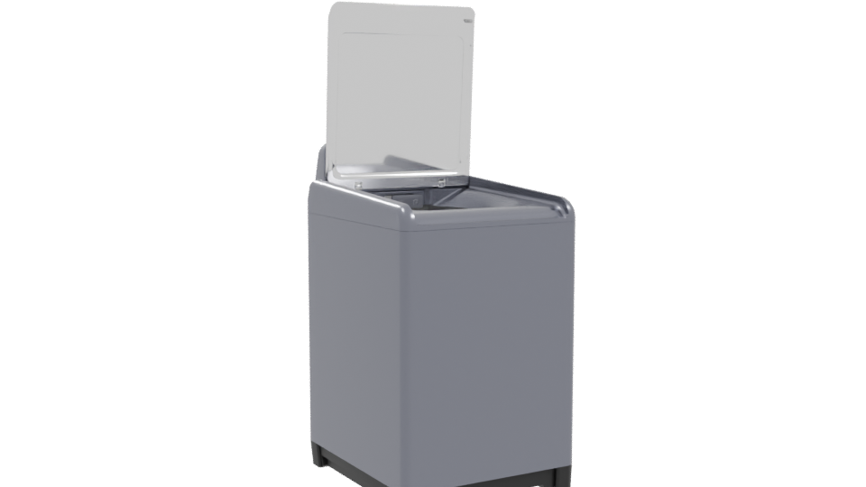 Top Load Washing Machine Model - Professional 3D Model Render 10