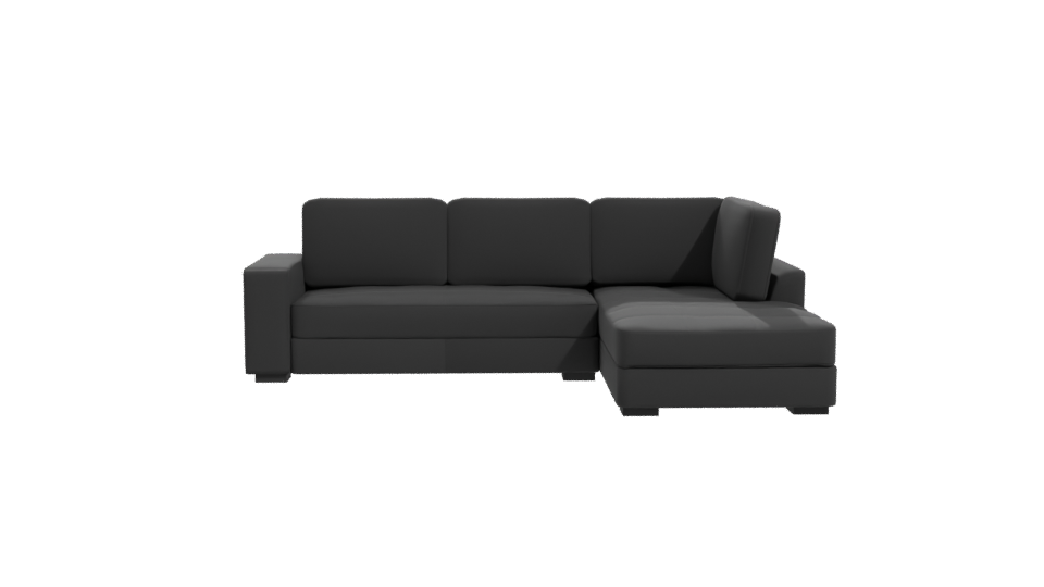 Contemporary Sectional Sofa 3D Model - Professional 3D Model Render 11