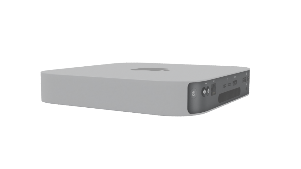 Sleek Desktop Computing Device 3D - Professional 3D Model Render 3
