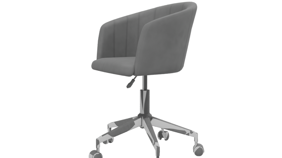 Stylish Modern Office Chair 3D Model - Professional 3D Model Render 13