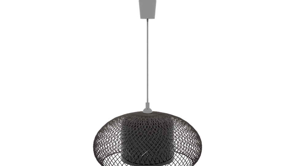 Stylish Pendant Lamp 3D Model - Professional 3D Model Render 4