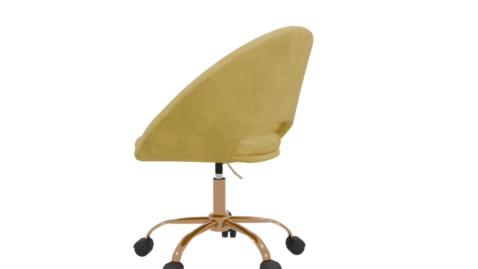 Stylish Modern Office Chair 3D - Professional 3D Model Render 3