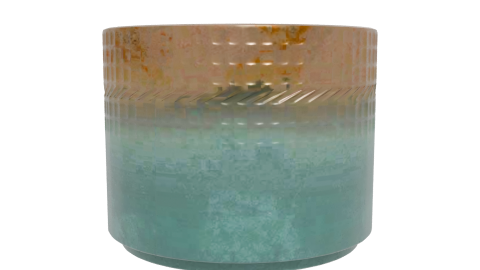 Stylized Decorative Pot Model - Professional 3D Model Render 12