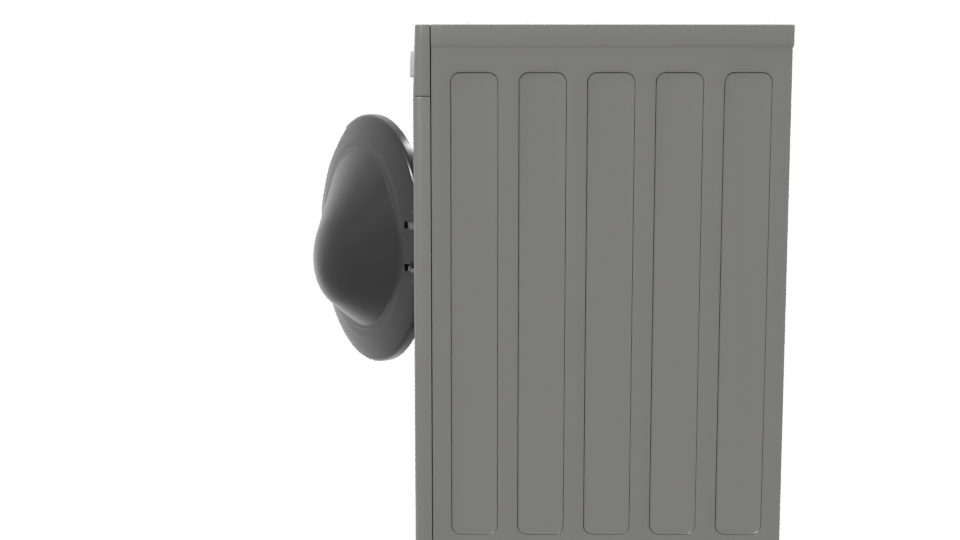 High-Efficiency Washer Model 3D - Professional 3D Model Render 2