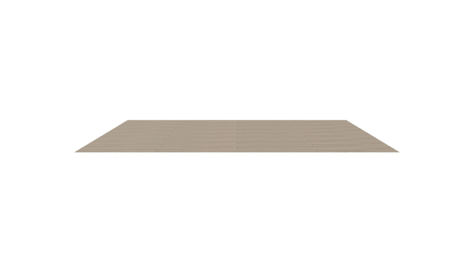 Stylish Minimalist Wooden Panel - Professional 3D Model Render 5