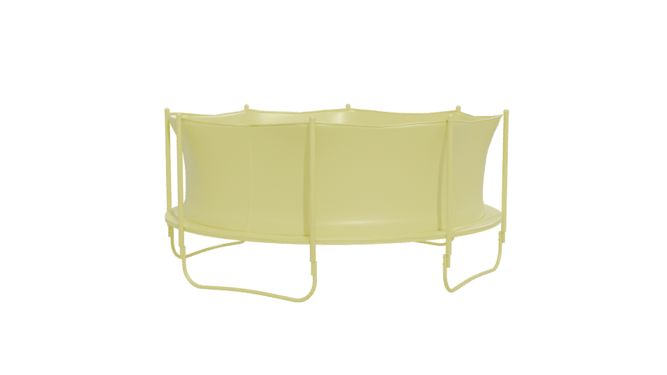 Outdoor Trampoline 3D Model - Professional 3D Model Render 12