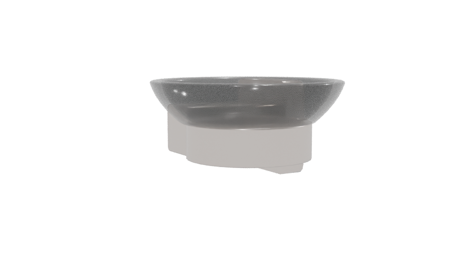 Contemporary Wall-Mounted Soap Dish 3D Model - Professional 3D Model Render 13