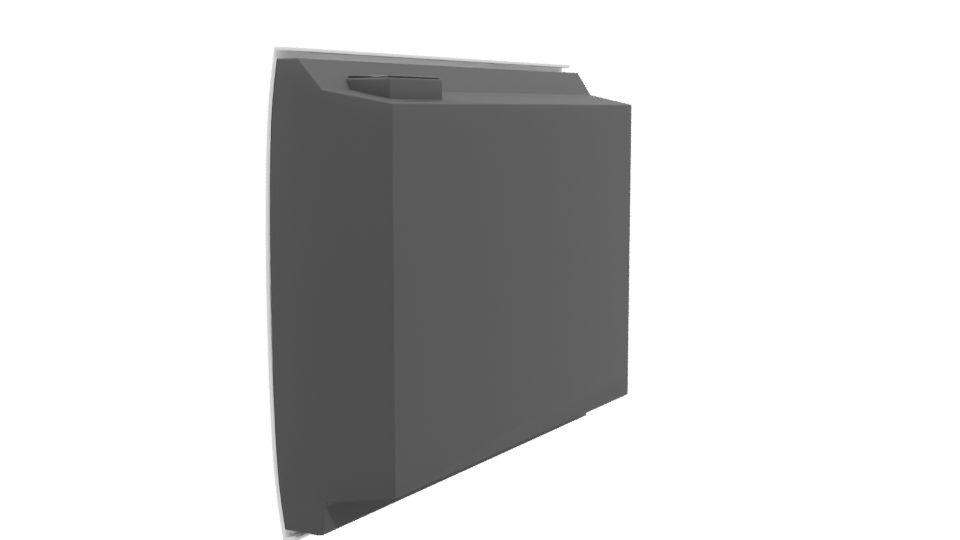 Stylish Minimalist Ceiling Panel 3D - Professional 3D Model Render 3