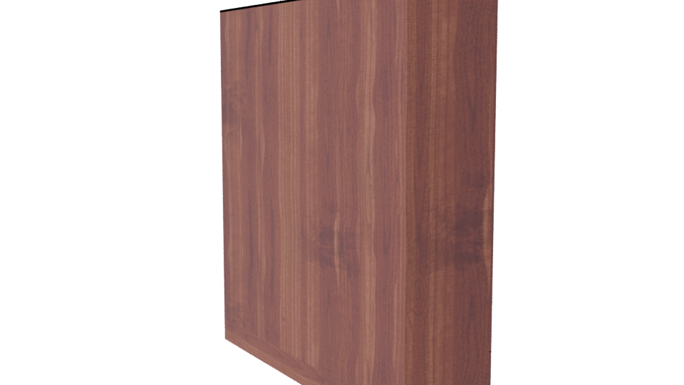 Stylish Wooden Storage Cabinet 3D Model - Professional 3D Model Render 7