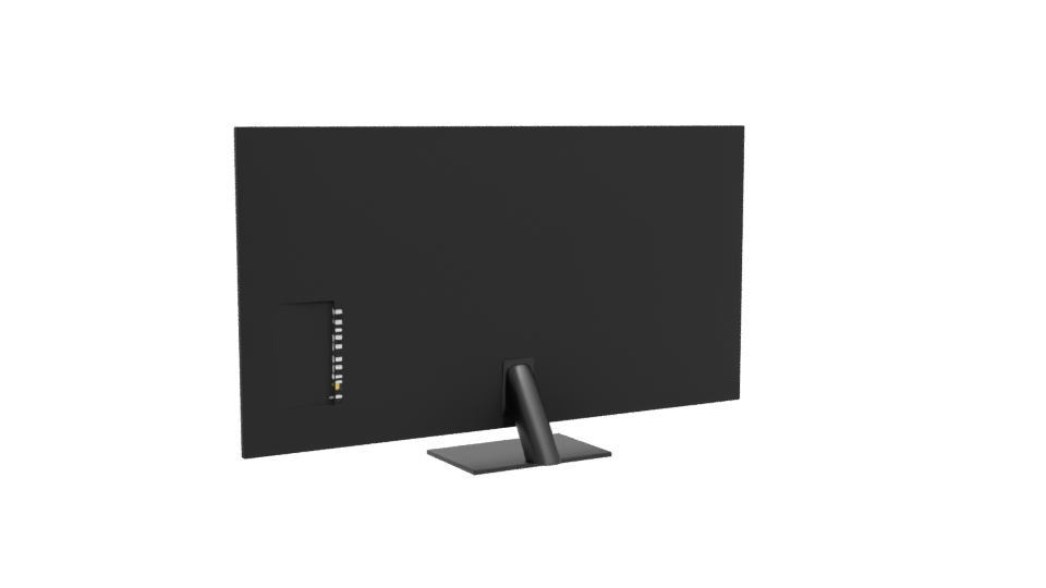 Sleek Modern TV Display 3D - Professional 3D Model Render 4