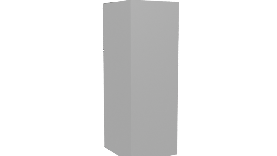 Stylish Refrigerator 3D Model - Professional 3D Model Render 4