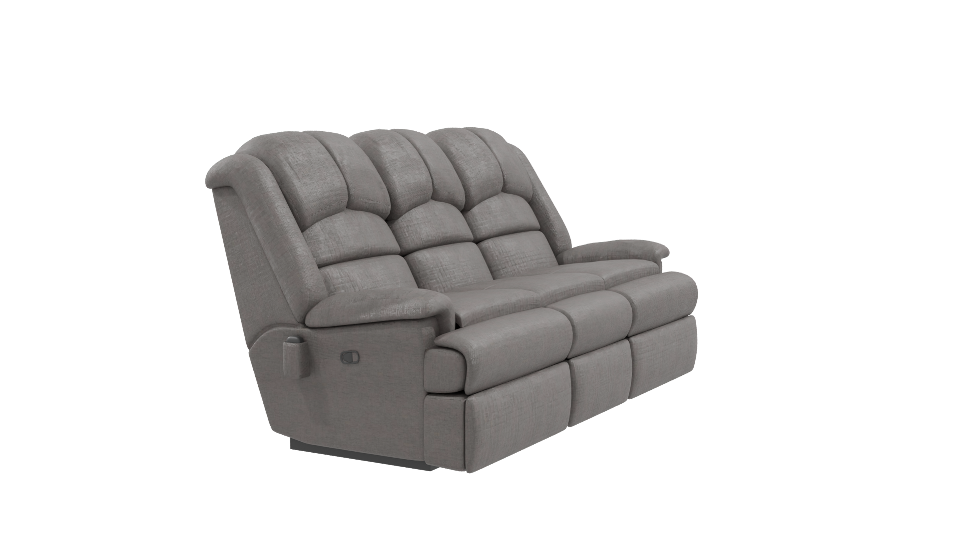 Stylish Reclining Sofa 3D Model - Professional 3D Model Render 9