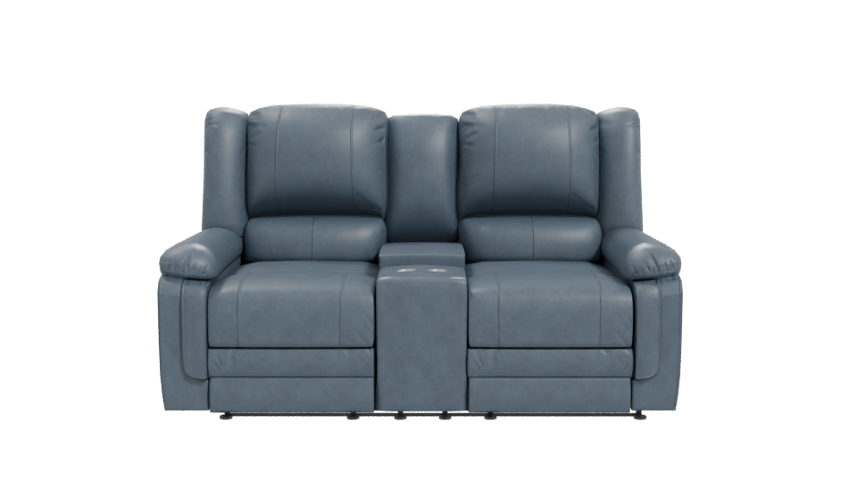 Comfortable Reclining Sofa Model - Professional 3D Model Render 11