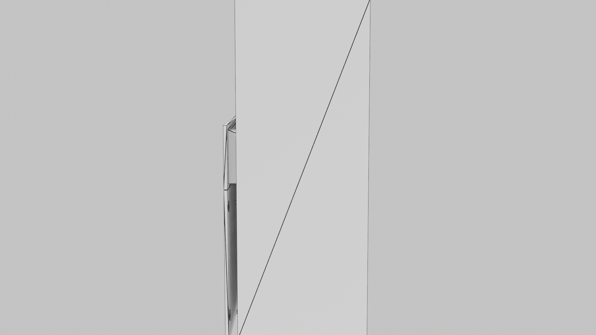 Minimalist Storage Cabinet 3D Model - Professional 3D Model Render 13