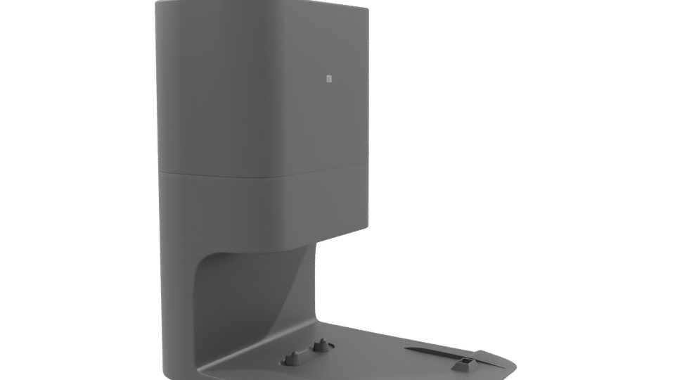 Minimalist Wall-Mounted Hand Sanitizer Dispenser 3D Model - Professional 3D Model Render 9