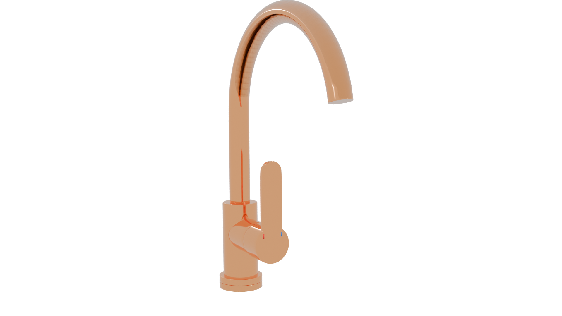 Sleek Modern Faucet Design - Professional 3D Model Render 10