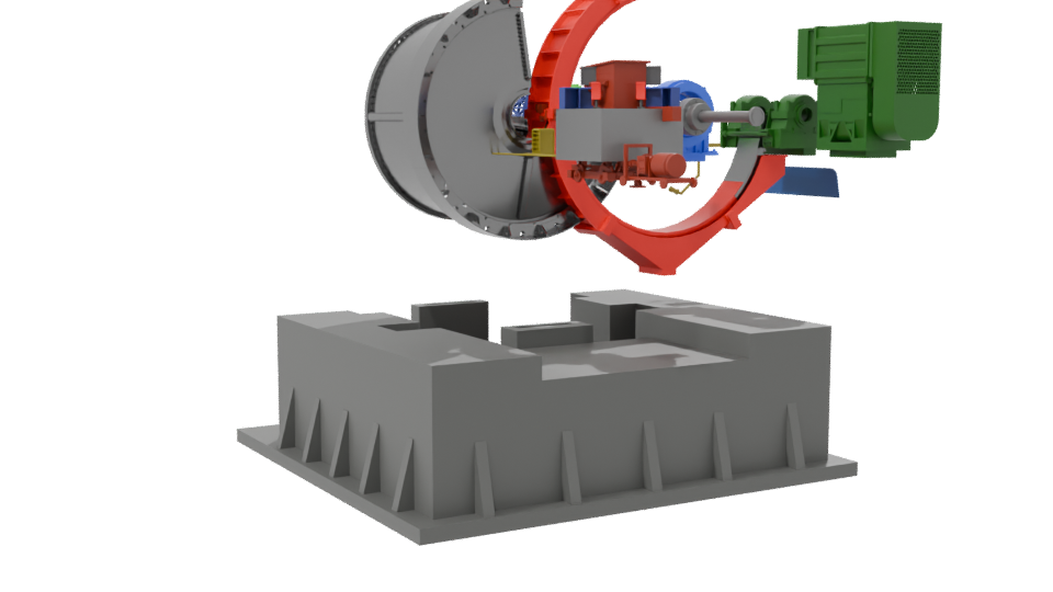 Industrial Machine Model 3D - Professional 3D Model Render 7