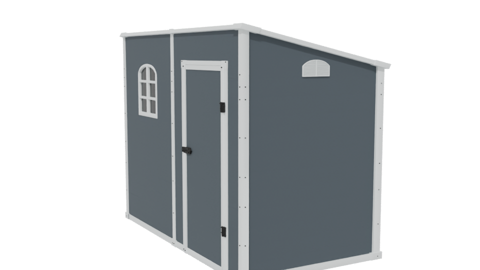 Stylized House Exterior Model 3D - Professional 3D Model Render 13