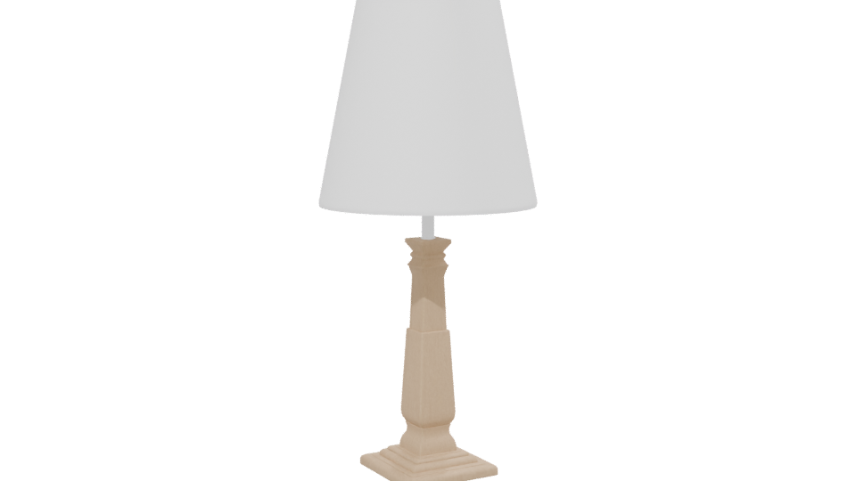 Elegant Table Lamp 3D Model - Professional 3D Model Render 13
