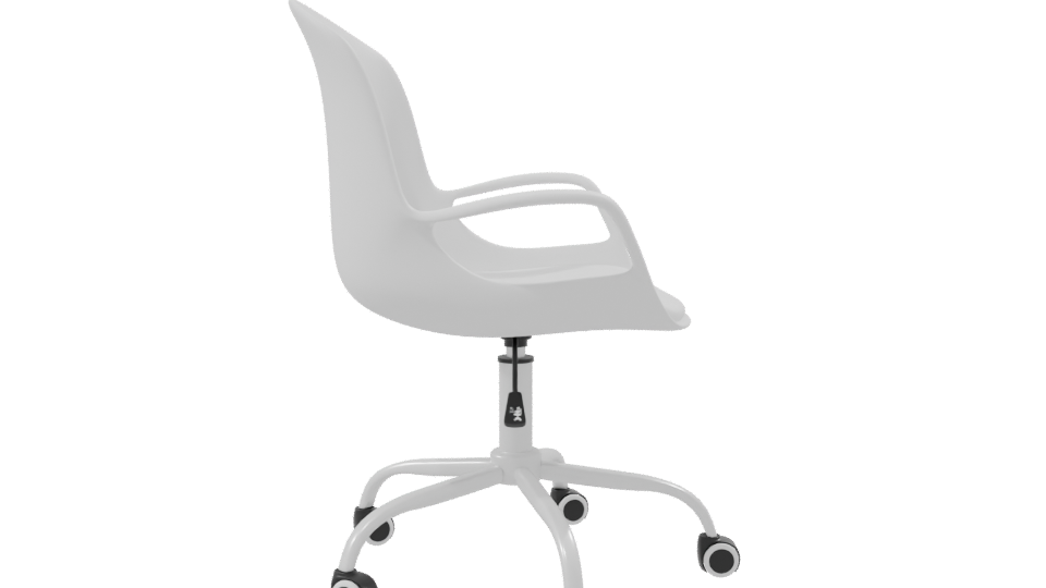 Sleek Modern Office Chair 3D - Professional 3D Model Render 8