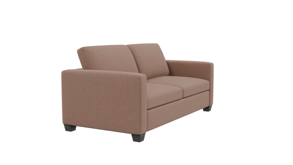 Contemporary Fabric Sofa 3D Model - Professional 3D Model Render 9