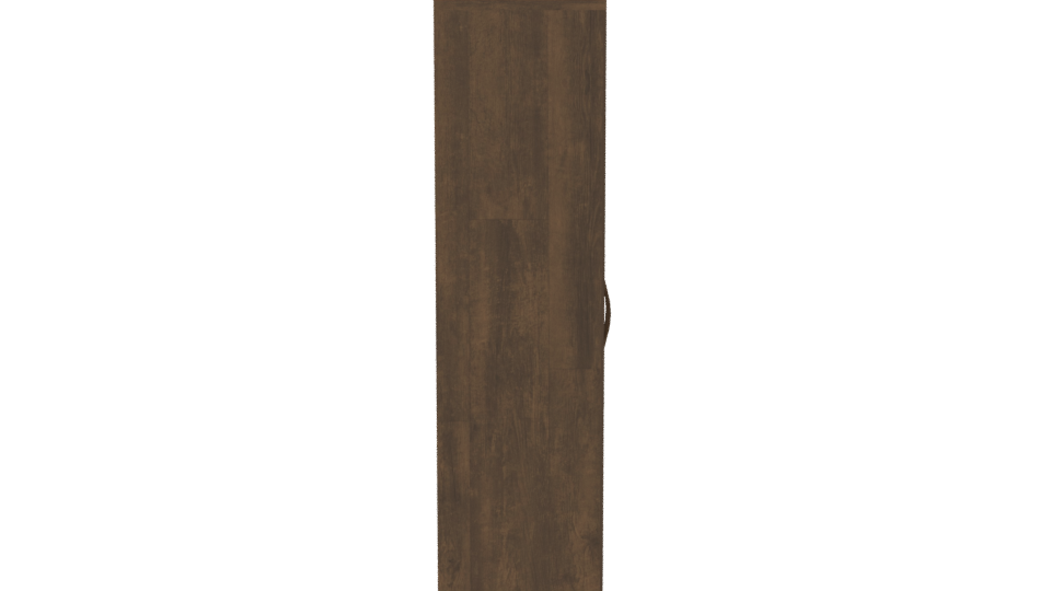 Modern Wooden Wardrobe Cabinet 3D - Professional 3D Model Render 8