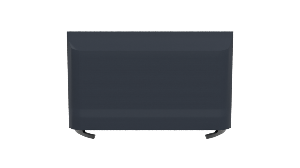 Realistic Flat Screen Television - Professional 3D Model Render 5