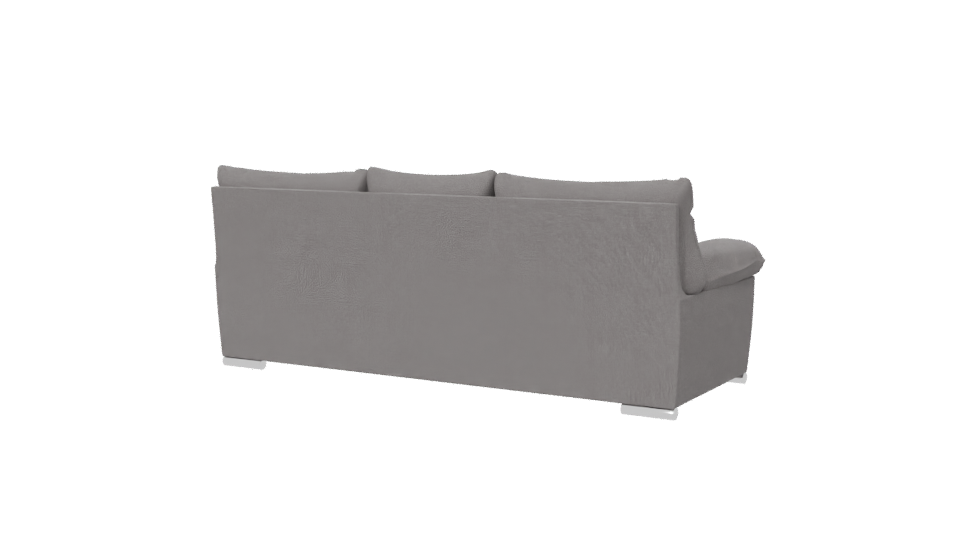 Contemporary Fabric Sofa 3D Model - Professional 3D Model Render 6