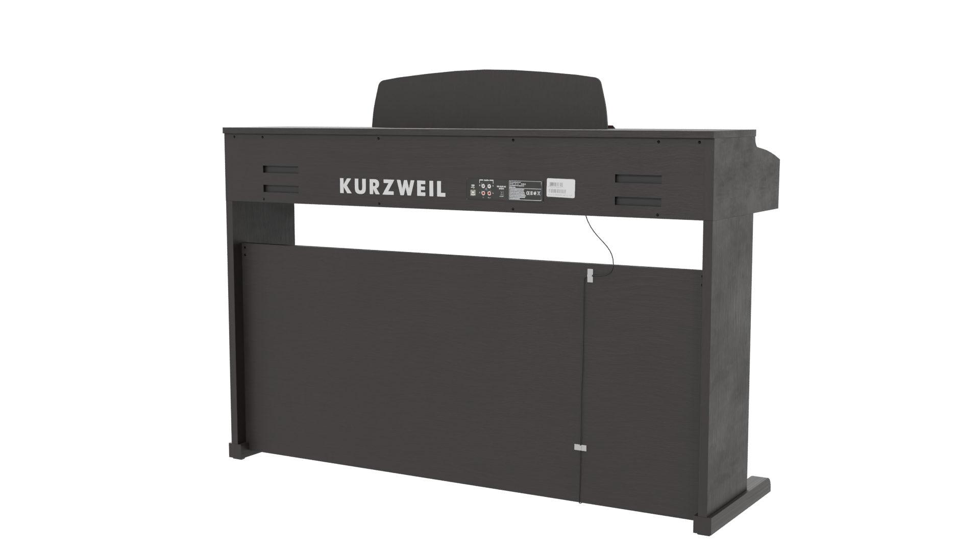 Stylish Digital Piano Model 3D - Professional 3D Model Render 6