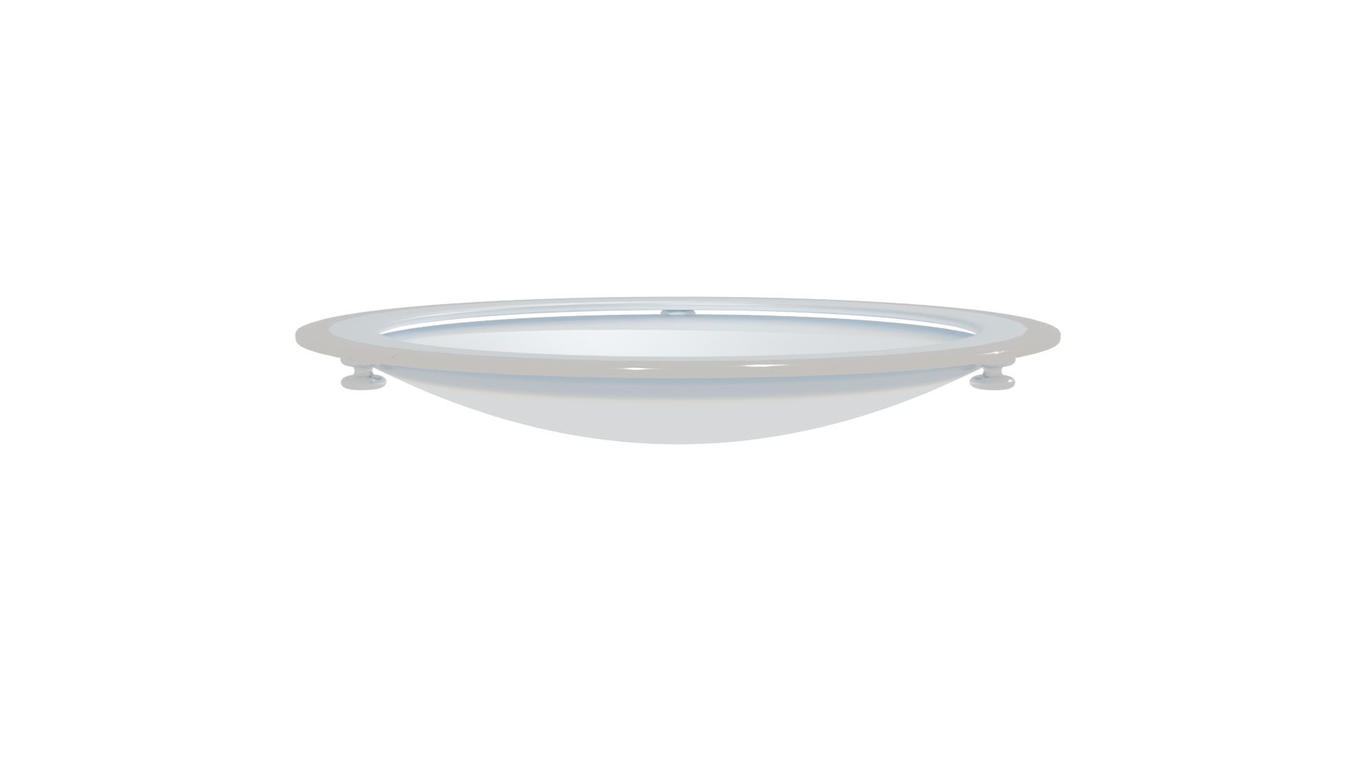LED Ceiling Light Fixture 3D - Professional 3D Model Render 13