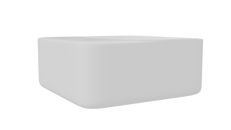 Sleek Modern Freestanding Bathtub - Professional 3D Model Render 7